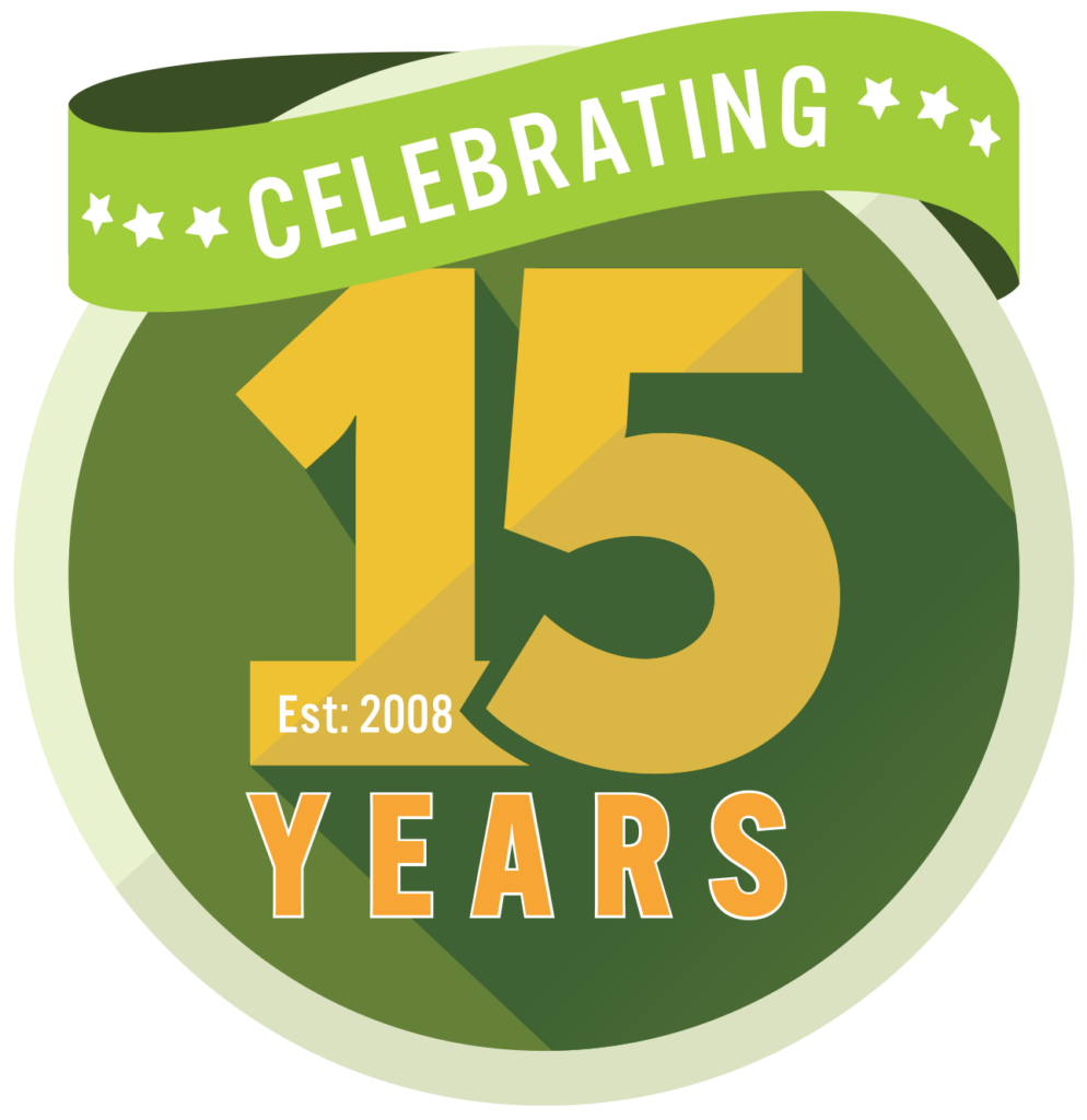 OTTP 15 years green logo
